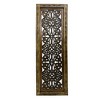 Royal Hampton Floral Hand Carved Wooden Wall Panels, Assortment of Two Decorative Designs - 3 of 4