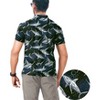 Mens Pickleball Polo Short Sleeve Shirt Dri Fit Men's Performance Sports Summers Wicking Shirt Collar Dress t Golf Shirts for Men - 3 of 4