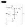 Christopher Knight Home Feldspar Vintage 24" Freestanding Bathroom Vanity with Ceramic Sink - 3 of 4