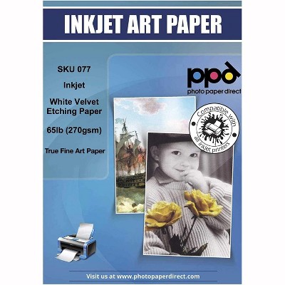 PPD Matte True Fine Art Paper 11x17" 25 sheets 270 gsm for Inkjet Printers