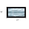 HomeRoots Three Sailboats Black Framed Print Wall Art - 3 of 4