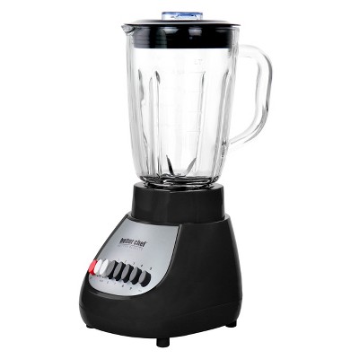 Black&Decker 10 Speed Blender with Plastic Jar, Black