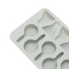 Unique Bargains Chocolate Mould 10-Cavity Badminton Theme Candy Mould Hand Wash 6.61"x4.69"x0.71" 1 Pc - 4 of 4