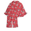 RuffleButts Toddler Girls Holiday Ruffle Flare Pajama Set - 2 of 4