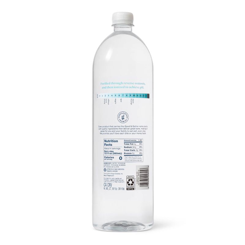 Alkaline Water - 52.9 fl oz (1.5L) Bottle - Good &#38; Gather&#8482;, 3 of 5