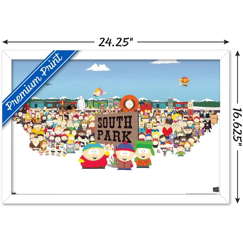 Trends International South Park - Horizontal Key Art Framed Wall Poster Prints, 3 of 7