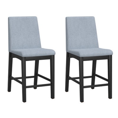 Anybear Gray Gathering Height Stool, Set of 2
