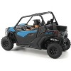 Can-Am Maverick Trail DPS 1000 Blue and Black with Driver Figure 1/32 Diecast Model by BRP Models - 3 of 4