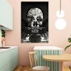 Room Skull Black/White by Ali Gulec Unframed Wall Canvas - iCanvas - 2 of 4