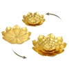 Unique Bargains Detachable Brass Lotus Stick Incense Burner Kit for Yoga and Meditation - 4 of 4