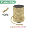 Unique Bargains Soft Polyester Twisted Silk Decorative Craft Cord Trim Cord Rope 22 Yards 1 Pc - 3 of 4