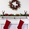 Transpac Iron Reindeer Stocking Holder Home Decorations Christmas - 3 of 3