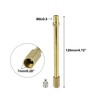 Unique Bargains Auto Tire Valve Extension Adaptor Air Tyre Stem Extender Inflation Stright Bore for Car Truck Motorcycle Bike 120mm/4.72" 1pc - 2 of 4