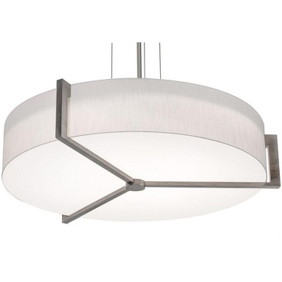 AFX Apex 1 - Light Pendant in  Satin Nickel/Weathered Grey