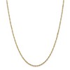 Black Bow Jewelry 1.7mm, 14k Yellow Gold, Singapore Chain Necklace - 3 of 4