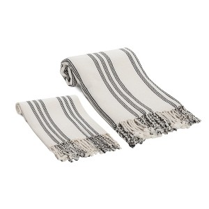 Olive & Linen Allora Turkish Towel Set - 1 of 4
