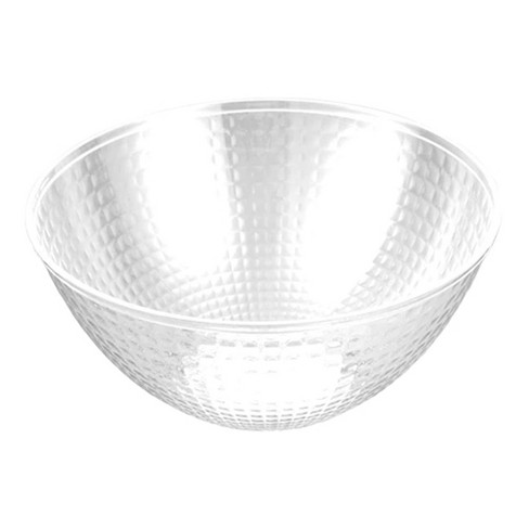 Smarty Had A Party 2 qt. Clear Oval Plastic Serving Bowls (24 Bowls)