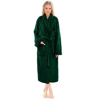 PAVILIA Premium Womens Plush Soft Robe Fluffy Warm, Fleece Faux Shearling Shaggy Bathrobe