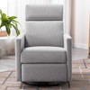 KTMBDW Recliner Chair,360 Swivel Rocker Chair for Adults,Glider Rocker Recliners,Nursery Chairs for Living Room,High Back,Upholstered Deep Seat - 2 of 4