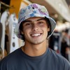 Dalix Astronaut Tie Dye Bucket Hat Cotton Embroidery Casual Outdoor Style Mens - 3 of 4