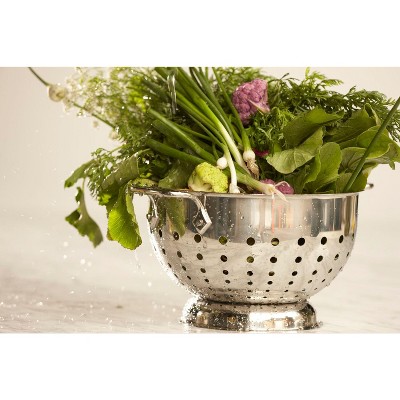 All-Clad 1.5 Quart Stainless Steel Colander with Handles