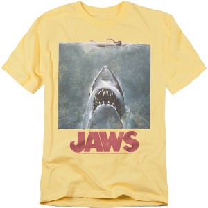 Jaws Distressed Jaws Adult T-Shirt - 1 of 4