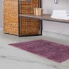 Non-Slip Machine Washable Solid Cotton 2 Piece Bathroom Rug Set by Blue Nile Mills - 4 of 4