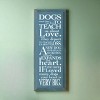 Slickblue Pet Loss Wall Decor – Sentimental Dog Quote Wood Sign – Rustic Home Accent for Dog Owners 7x18, Color Options - 2 of 3