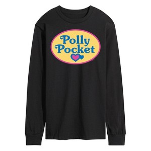 Men's - Polly Pocket - Polly Pocket Color Logo Long Sleeve Graphic T-Shirt - 1 of 3