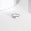 Girl's CZ Bow Sterling Silver Ring - In Season Jewelry - 4 of 4