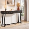 Tribesigns 55-Inch Modern Console Table, 2-Drawer Entryway Table, Sofa Table Behind Couch for Entrance, Foyer, Hallway, Living Room - 4 of 4