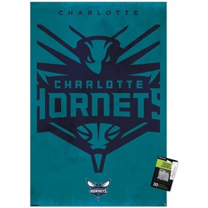 Trends International NBA Charlotte Hornets - Logo 25 Unframed Wall Poster Prints - 1 of 4