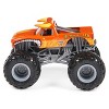 6061206  Monster Jam, 2-Pack Official Grave Digger and El Toro Loco Clip &  Flip Monster Trucks, 1:43 Scale Kids Toys for Boys