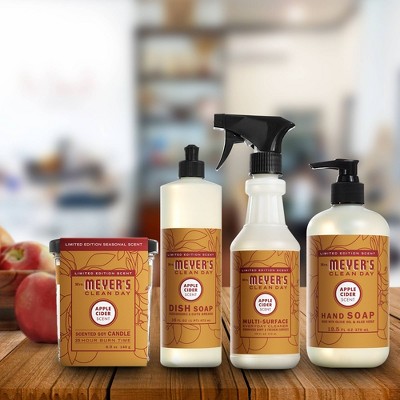 Mrs. Meyer's Clean Day Multi-Surface Everyday Cleaner - Apple Cider - 16 fl oz: Paraben-Free, Phthalate-Free, Animal By-Product-Free