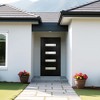 36 x 80 Fiberglass Entry Door,Frosted Glass - Contemporary Style for Home's Front Entrance Door with 6-9/16 Door Frame, Right Hand Inswing - 2 of 4