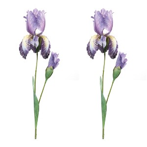 Melrose Iris Floral Stem (Set of 6) - 1 of 3