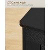 USIKEY 39.4” Storage Chest, Toy Chest, Lift Top Wooden Storage Chest, Storage Bench, Supports 220 lb, for Living Room, Bedroom, Entryway, Black - 4 of 4