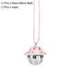 Unique Bargains Shiny Surface Mirror Ornament Car Party Accessory Disco Balls - 3 of 4