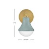 Lark Haddie 1 - Light Vanity in  Seafoam - 3 of 4