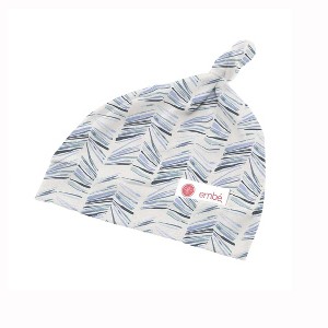 embe Newborn Top Knot Hat, One-Size - 1 of 3