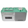 Studebaker SB2130TS Portable Cassette Player/Recorder with AM/FM Radio - Teal - 3 of 4