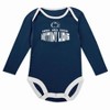 NCAA Penn State Nittany Lions Infant Boys' 2pk Long Sleeve Bodysuit - 3 of 4