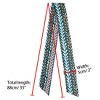 Allegra K Women Polka Dot Heart Print Stripes Skinny Double-Sided Neckerchief - 3 of 4