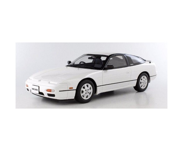 1991 Nissan 180 SX White 1/18 Model Car by Otto Mobile for Kyosho