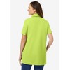 Woman Within Women's Plus Size Perfect Short-Sleeve Polo Shirt - 3 of 4