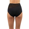 Saalt Leak Proof Period Underwear Regular Absorbency - Soft-stretch Mesh  Hipster - Volcanic Black - Xs : Target