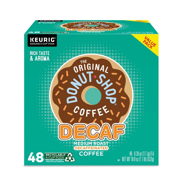 The Original Donut Shop Decaf Medium Roast Keurig K-Cup Coffee Pods, 4 of 10