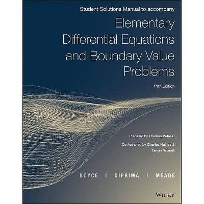 Elementary Differential Equations And Boundary Value Problems, Student ...