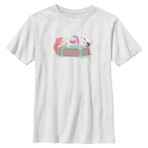 Boys KPop Demon Hunters Rumi, Mira and Zoey Relaxing T Shirt - 1 of 4