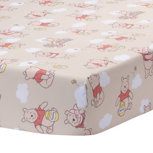 Bedtime Originals Disney Baby Winnie The Pooh and Friends Fitted Crib/Toddler Sheet - 1 of 4